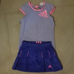 Girls adidas skort outfir